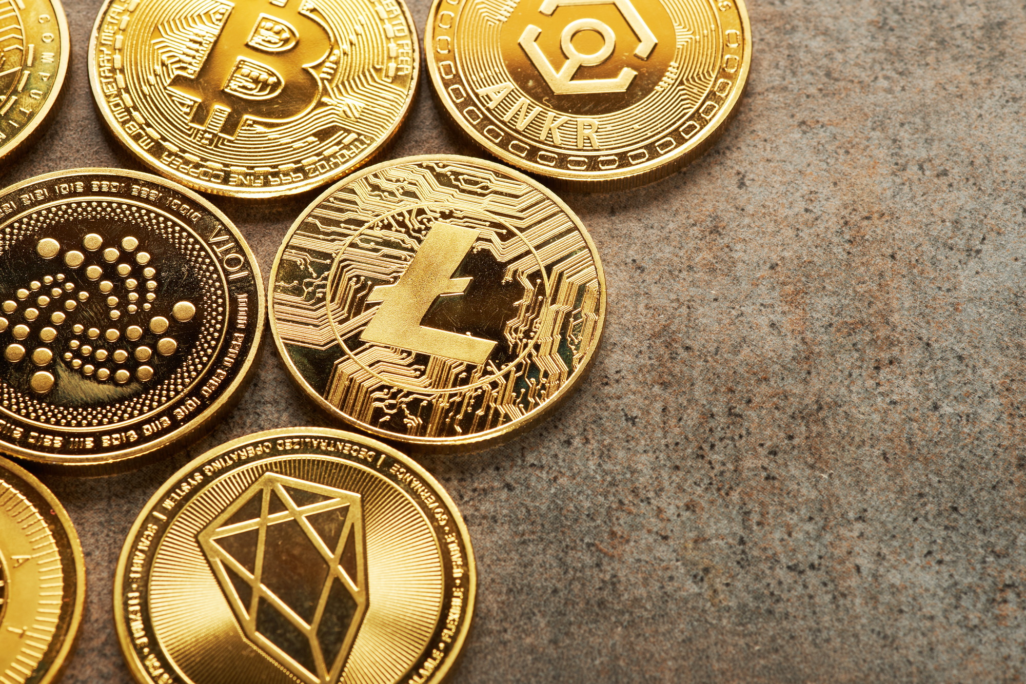Varied cryptocurrencies
